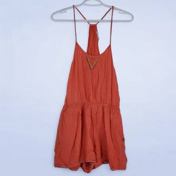 Roxy Romper with Beaded Accent - Size Extra‎ Small - Picture 1 of 7